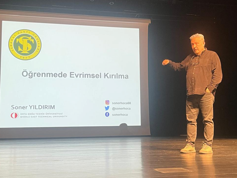 Prof. Dr. Soner Yıldırım ile “Eğitimde Yeni Paradigma: Yapay Zekâ” Konferansı