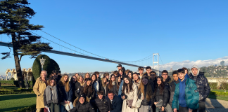 Mencia de Mendoza Lisesi’nden Değişim Programı Öğrencileri Terakki’deydi