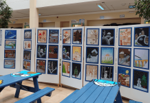 Öğrencilerimizden Kış Teması Sergisi