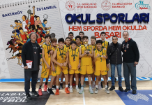 Yıldız Erkek Basketbol Takımımız İstanbul Üçüncüsü Oldu