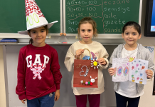 İlkokul Öğrencilerimiz “Okulda 100.Gün” Etkinliklerindeydi