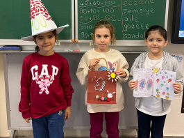 İlkokul Öğrencilerimiz “Okulda 100.Gün” Etkinliklerindeydi