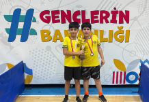 Terakkililer Masa Tenisinde İstanbul İkincisi Oldu
