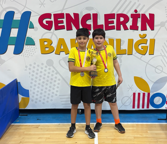 Terakkililer Masa Tenisinde İstanbul İkincisi Oldu