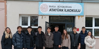 Levent Lise Öğrenci Birliği Yardım Kampanyası İçin Bursa’daydı