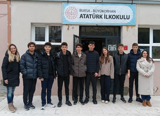 Levent Lise Öğrenci Birliği Yardım Kampanyası İçin Bursa’daydı