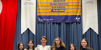 Terakkililer Liseler Arası Bilimsel Pentatlon Bilgi Yarışmasındaydı