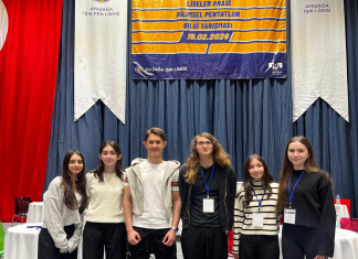 Terakkililer Liseler Arası Bilimsel Pentatlon Bilgi Yarışmasındaydı