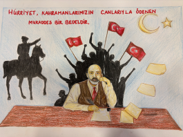Öğrencilerimiz 12 Mart Temalı “En İyi Cümle/Afiş” Etkinliğine Katıldı