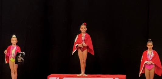 Öğrencimiz “Uluslararası Ritmik Jimnastik Yarışması”nda Birinci Oldu