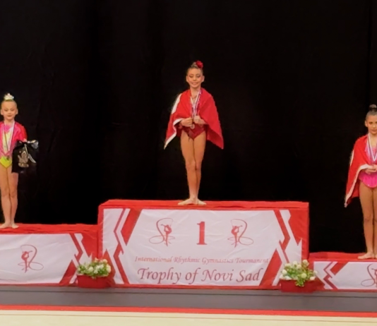 Öğrencimiz “Uluslararası Ritmik Jimnastik Yarışması”nda Birinci Oldu