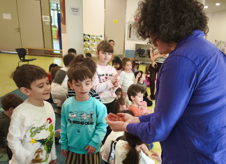 6 Yaş Öğrencilerimiz Nermin Ülker İle Söyleşi Etkinliğindeydi