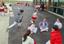 1. Sınıf Öğrencilerimiz “23 Nisan Geleneksel Çocuk Oyunları” Etkinliğindeydi