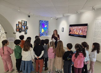 Terakki Vakfı Sanat Galerisi’nde 6 Yaş Öğrencilerimiz “Akışkan Geometri”yi Keşfetti