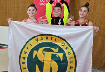 Küçük Kız Ritmik Jimnastik Takımımız İstanbul Dördüncüsü Oldu