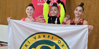 Küçük Kız Ritmik Jimnastik Takımımız İstanbul Dördüncüsü Oldu