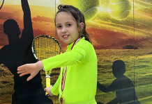 Öğrencimiz “8-9-10 Yaş Tenis Turnuvası”nda Birinci Oldu