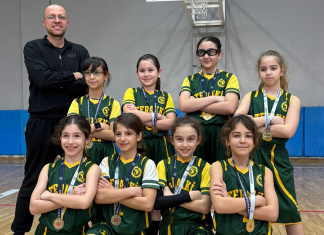 Minik Kız Basketbol Takımımız İlçe Birincisi Oldu