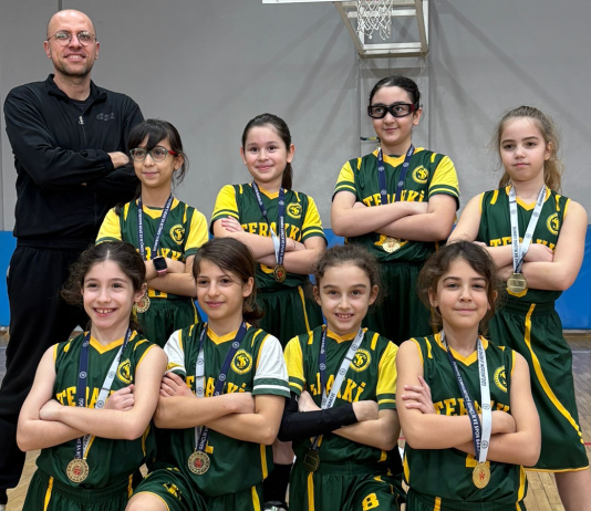Minik Kız Basketbol Takımımız İlçe Birincisi Oldu