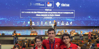 TÜBİTAK Türkiye Finallerinde Terakki Başarısı