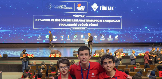 TÜBİTAK Türkiye Finallerinde Terakki Başarısı