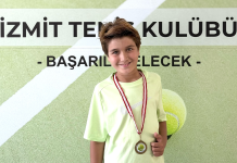 Öğrencimiz “Hafta Sonu Tenis Turnuvası”nda Birinci Oldu