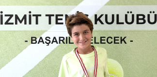 Öğrencimiz “Hafta Sonu Tenis Turnuvası”nda Birinci Oldu