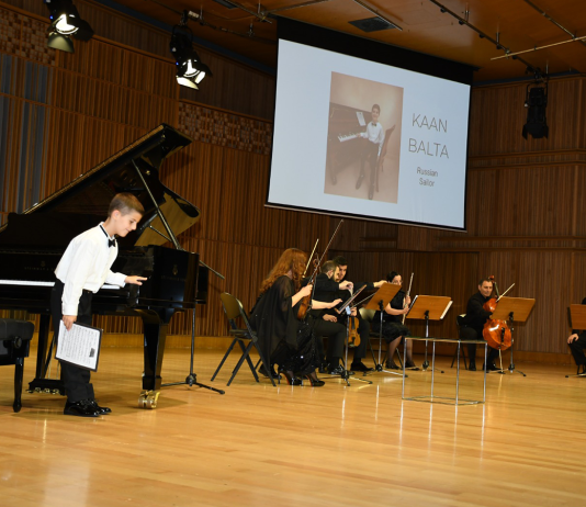 Öğrencimiz “Genç Piyanistler Eğitime Destek İçin Çalıyor” Konserinde Sahne Aldı
