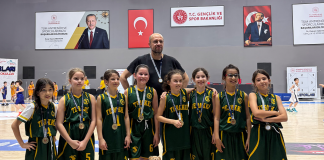 Minik Kız Basketbol Takımımız İl Birincisi Oldu