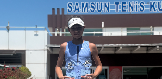 Öğrencimizin “14 Yaş Yaz Kupası Tenis Turnuvası”nda Çifte Final Başarısı