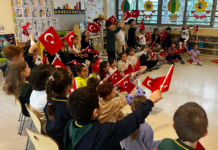 1. Sınıf ve Anaokulu Öğrencilerimiz “Kocaman Bir Sevgi: Ata” Etkinliğindeydi