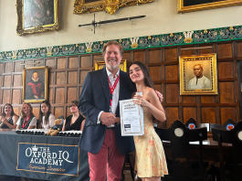 Öğrencimiz Oxford Oriel College’da Athena Bursiyeri Olarak Eğitim Aldı