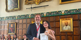 Öğrencimiz Oxford Oriel College’da Athena Bursiyeri Olarak Eğitim Aldı